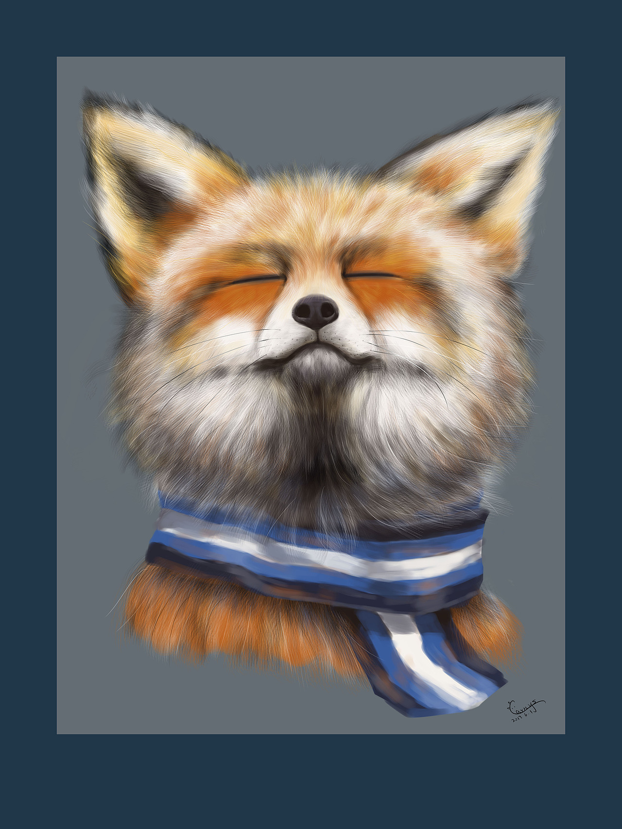 狐貍（圖ZMTMxOTg3OTU2） - 創(chuàng)作習(xí)作 - 站酷設(shè)計(jì)師Carnys原創(chuàng)素材 - 站酷ZCOOL