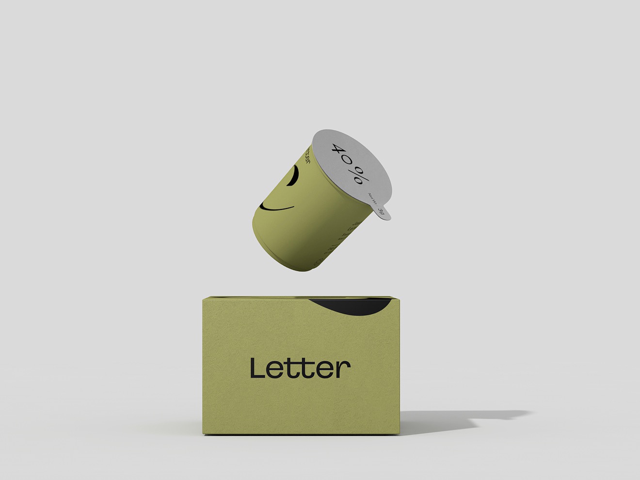 Letter 咖啡品牌标志及包装设计
