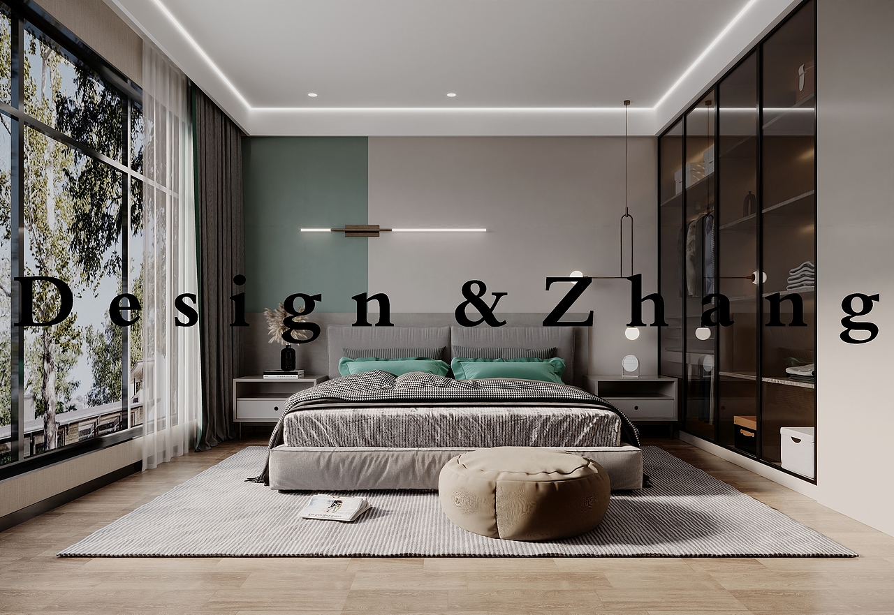 家装|现代轻奢风别墅 & 无主灯设计