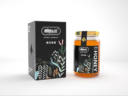 酿造生活蜂蜜包装设计