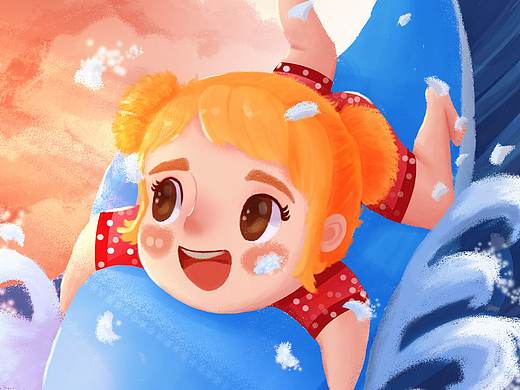 夏天的浪花 & 冬天的雪花