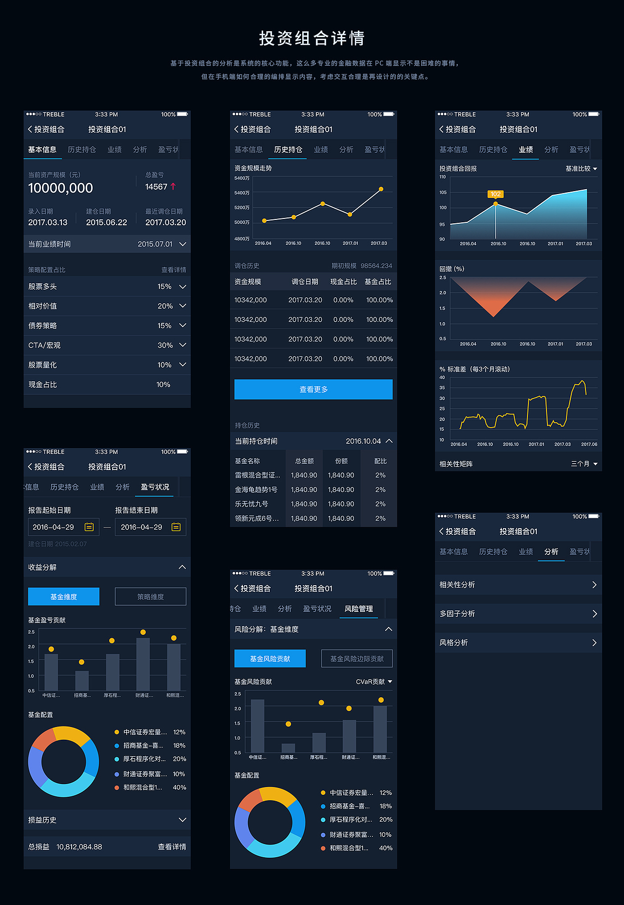 后台管理系统APP Redesign