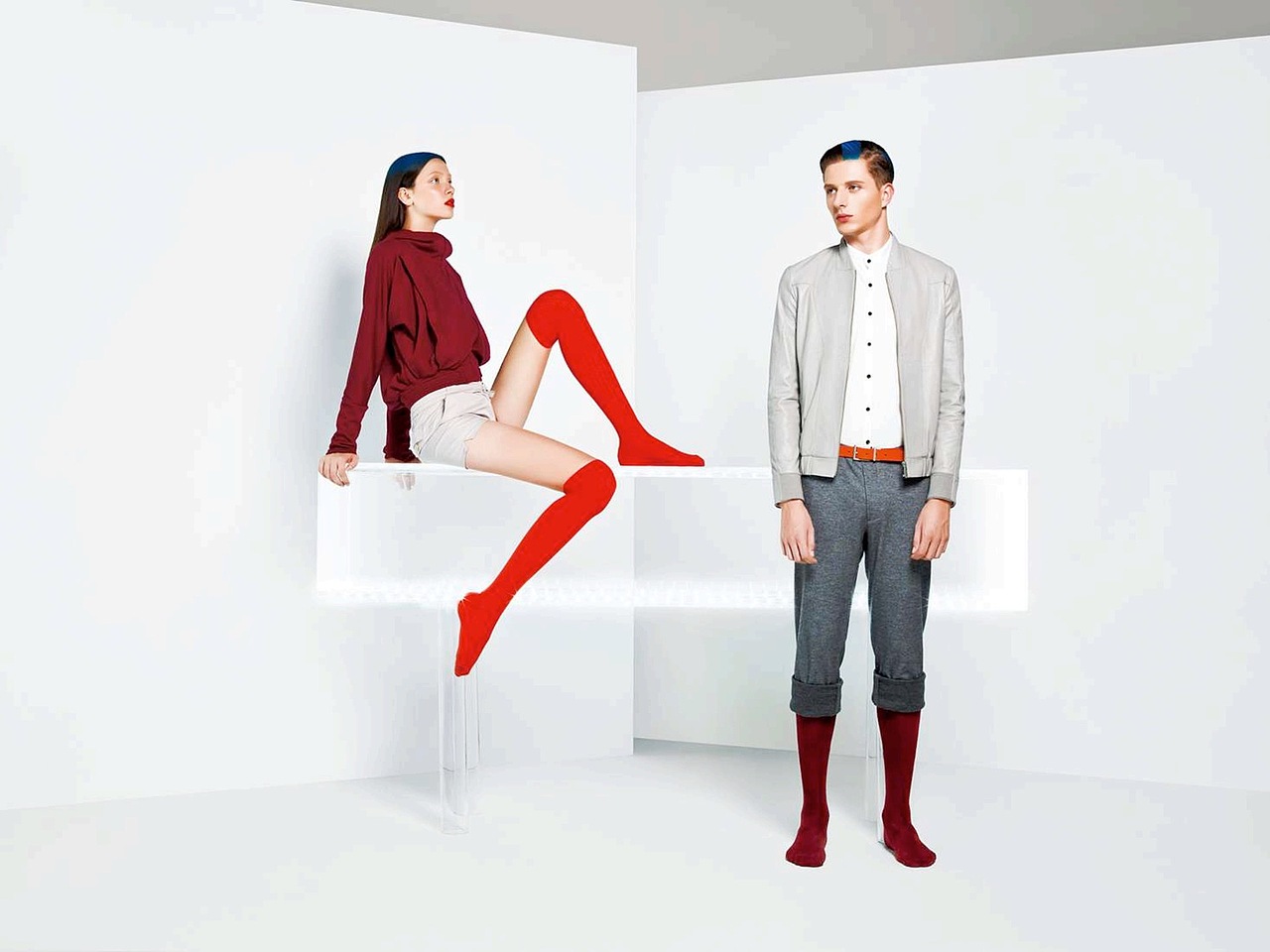 Campaign shooting for RobeDiKappaxJOYISLANDSTUDIO