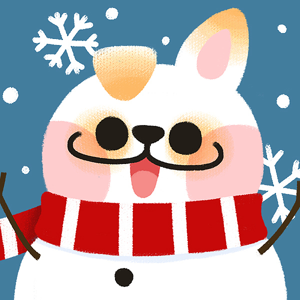 圣诞快乐（图ZMTAwNzMzNTk2） - 儿童插画 - 站酷设计师Pooker原创素材 - 站酷ZCOOL