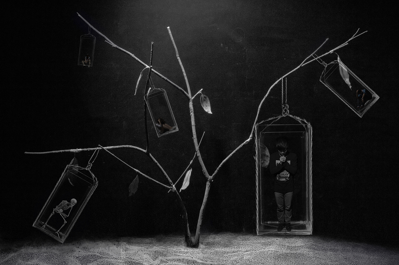 环保作品《隔绝》——(业余)