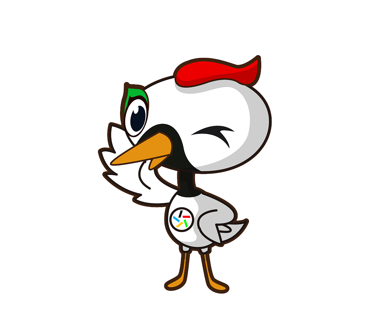 体彩吉祥物征集 彦茹作品 #北京