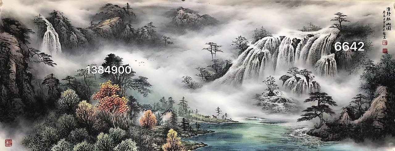 墨山水画家——龙宽【现有作品】关注私信版权北京/艺术工作者/193天