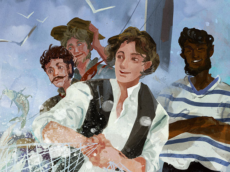 百词斩爱阅读《老人与海》