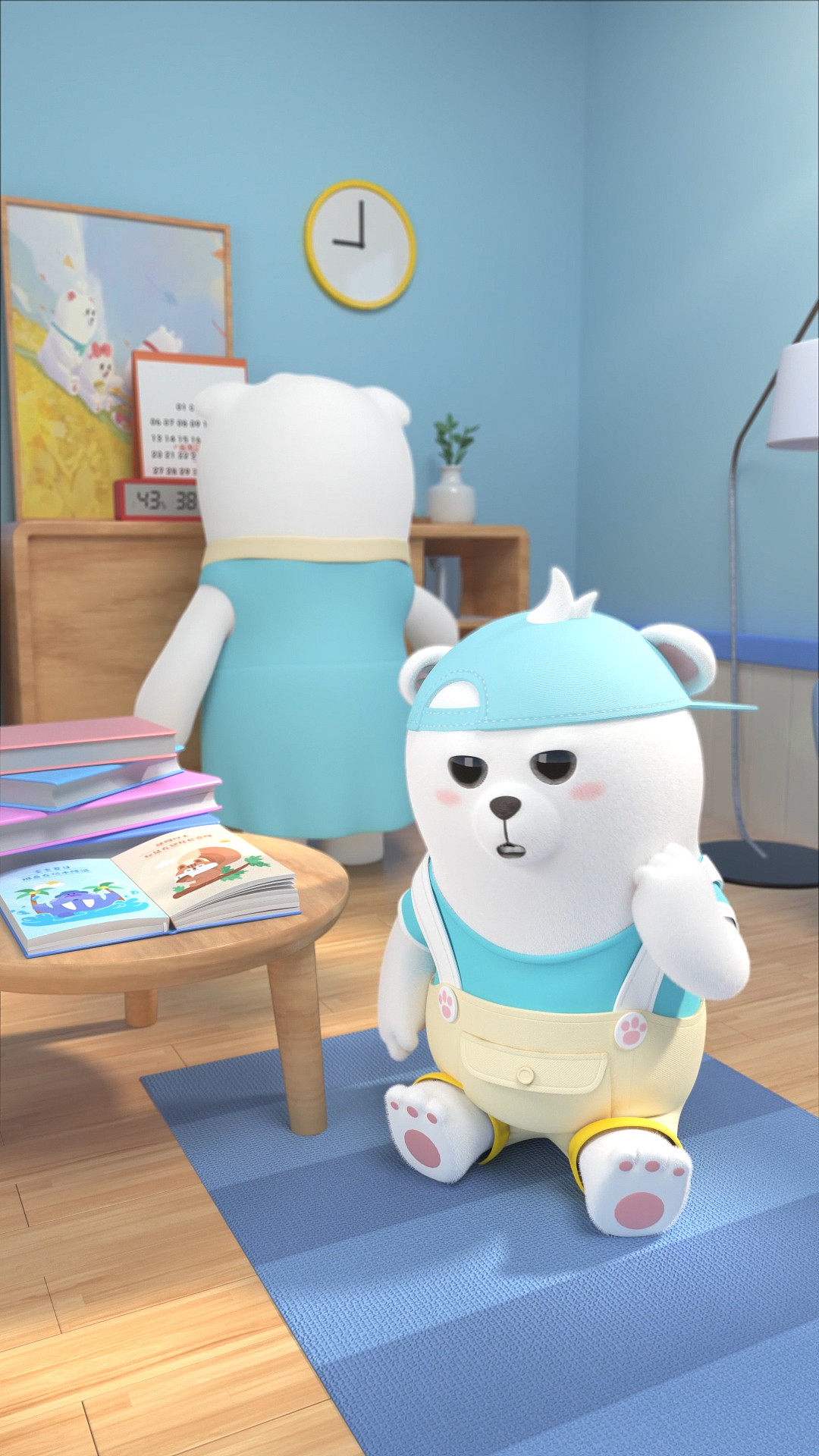 美的熊小美一家夏日度假篇