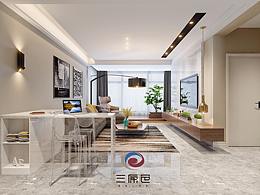 一套现代空间。