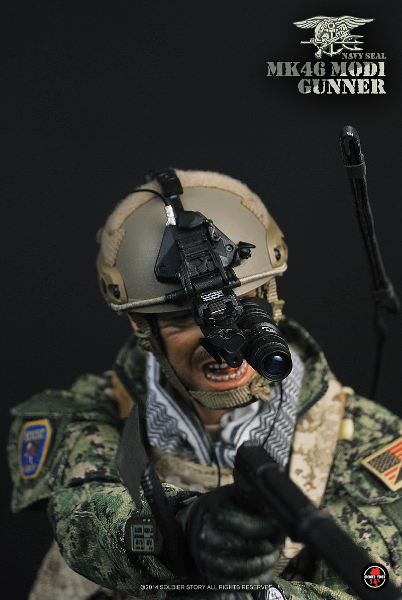 SoldierStory 美国海军海豹突击队 MK46 MOD1机鎗手（图ZMTExMDIwMTMy） - 手办/模玩 - 站酷设计师SoldierStory原创素材 - 站酷ZCOOL