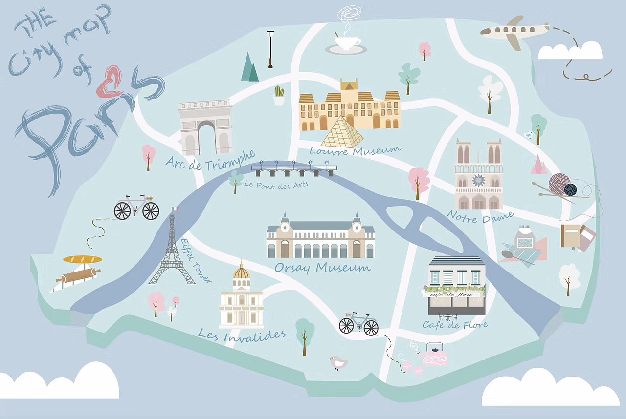 巴黎地图