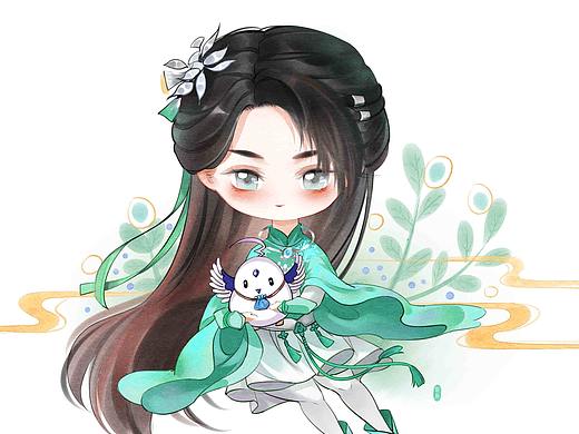 q版月清疏
