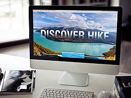 DISCOVER HIKE远足协 网站设计