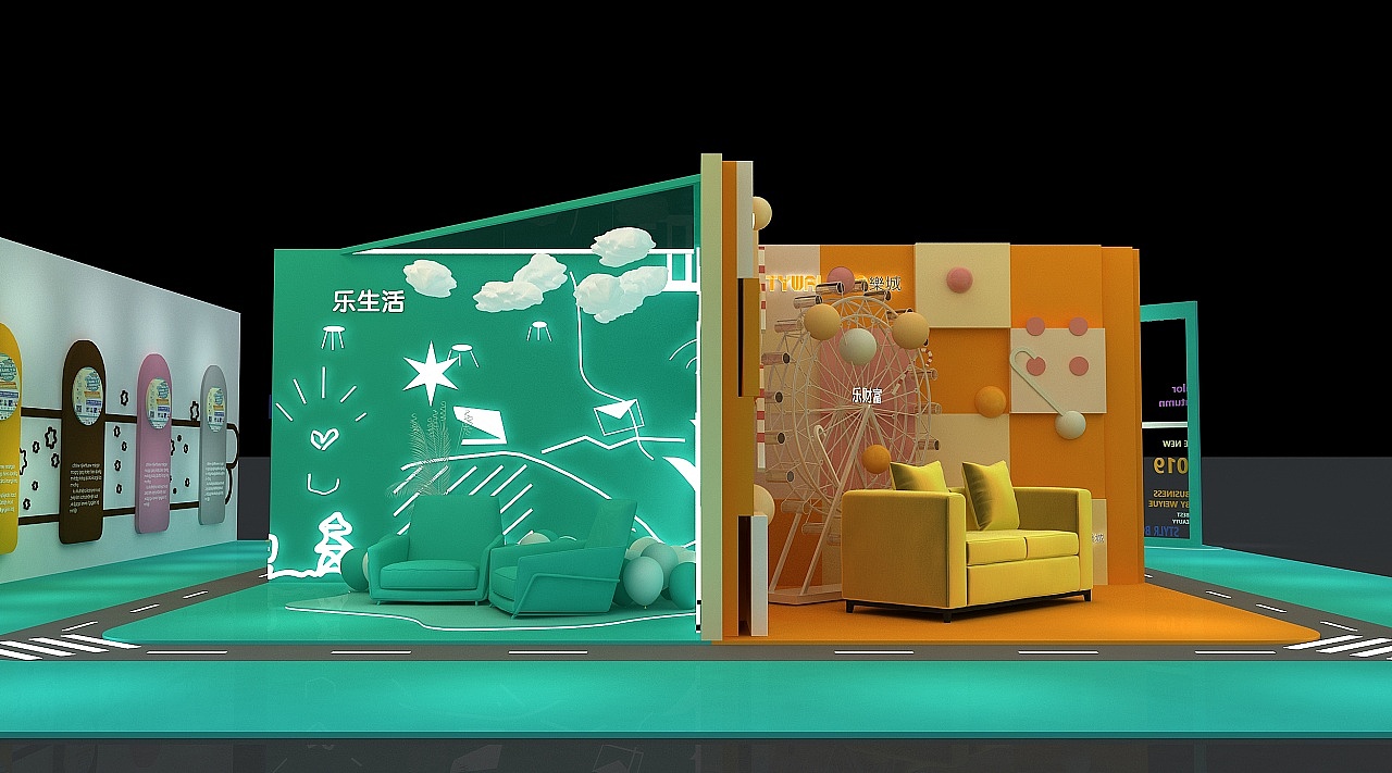 展厅设计公司 商业美陈 店面设计 展台设计 效果图设计