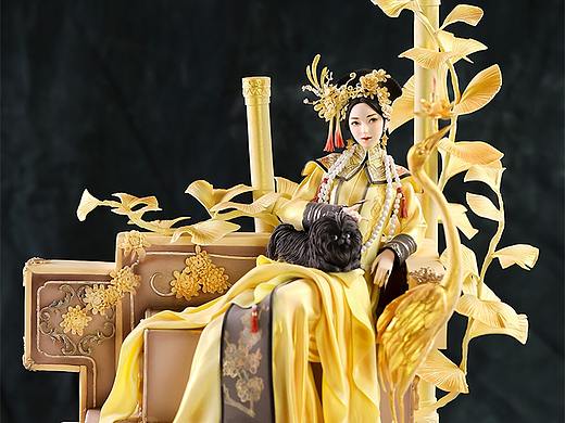 SK糖王团队古风翻糖人偶作品，媲美手办