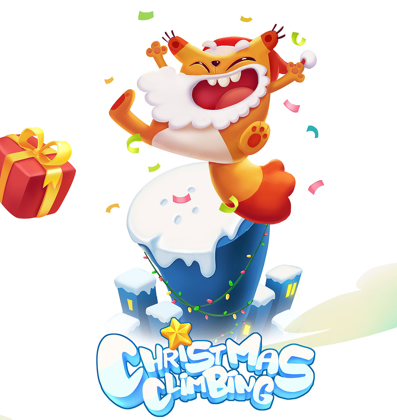 松鼠大人之圣诞游戏 Christmas Climbing(图ZNjY4NTE4ODA=) - 独立游戏 - 站酷设计师松鼠大人Cynthia原创素材 - 站酷ZCOOL