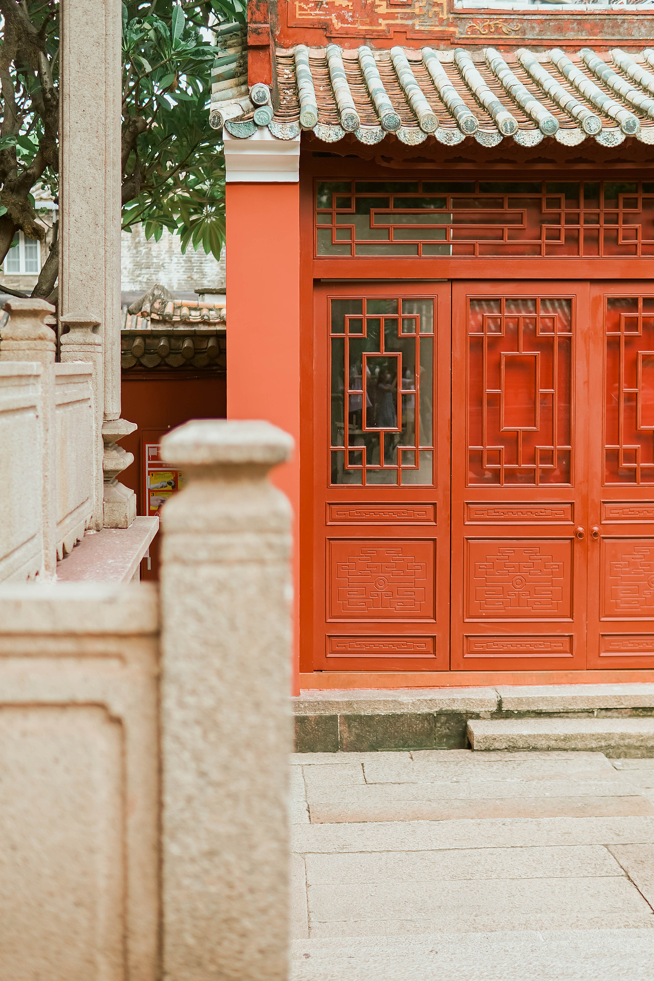 广州农讲所「明孔庙/清学宫」朱墙黄瓦（图ZMjY5MTUyMDIw） - 环境/建筑摄影 - 站酷设计师北纬91度原创素材 - 站酷ZCOOL