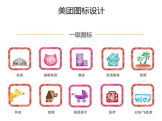 美团图标设计