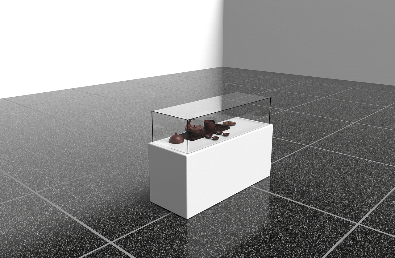 一组紫砂茶具意境设计