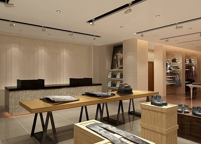 成都商铺装修设计|成都服装店装修设计|筑格装饰