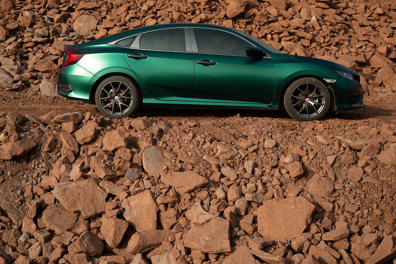 【后期修图】思域暗黑系修图对比