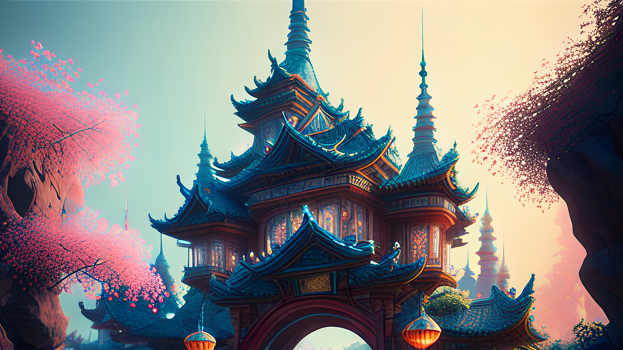 那些还活着的隐姓埋名的神仙和神兽#复古青绿橘红撞色#