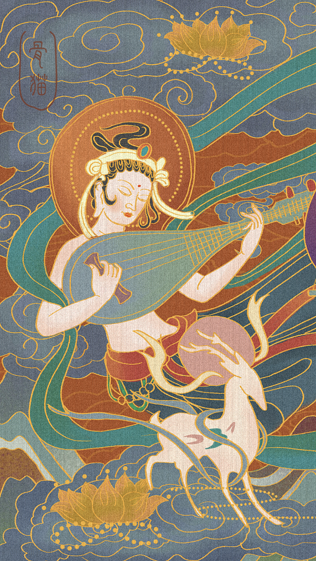 敦煌飞天伎乐舞