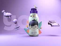 儿童饮品包装设计