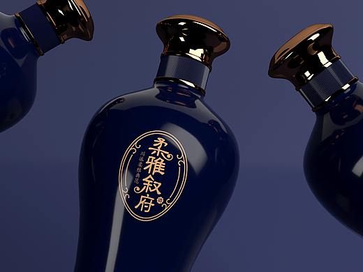 白酒包装-柔雅叙府升级包装设计