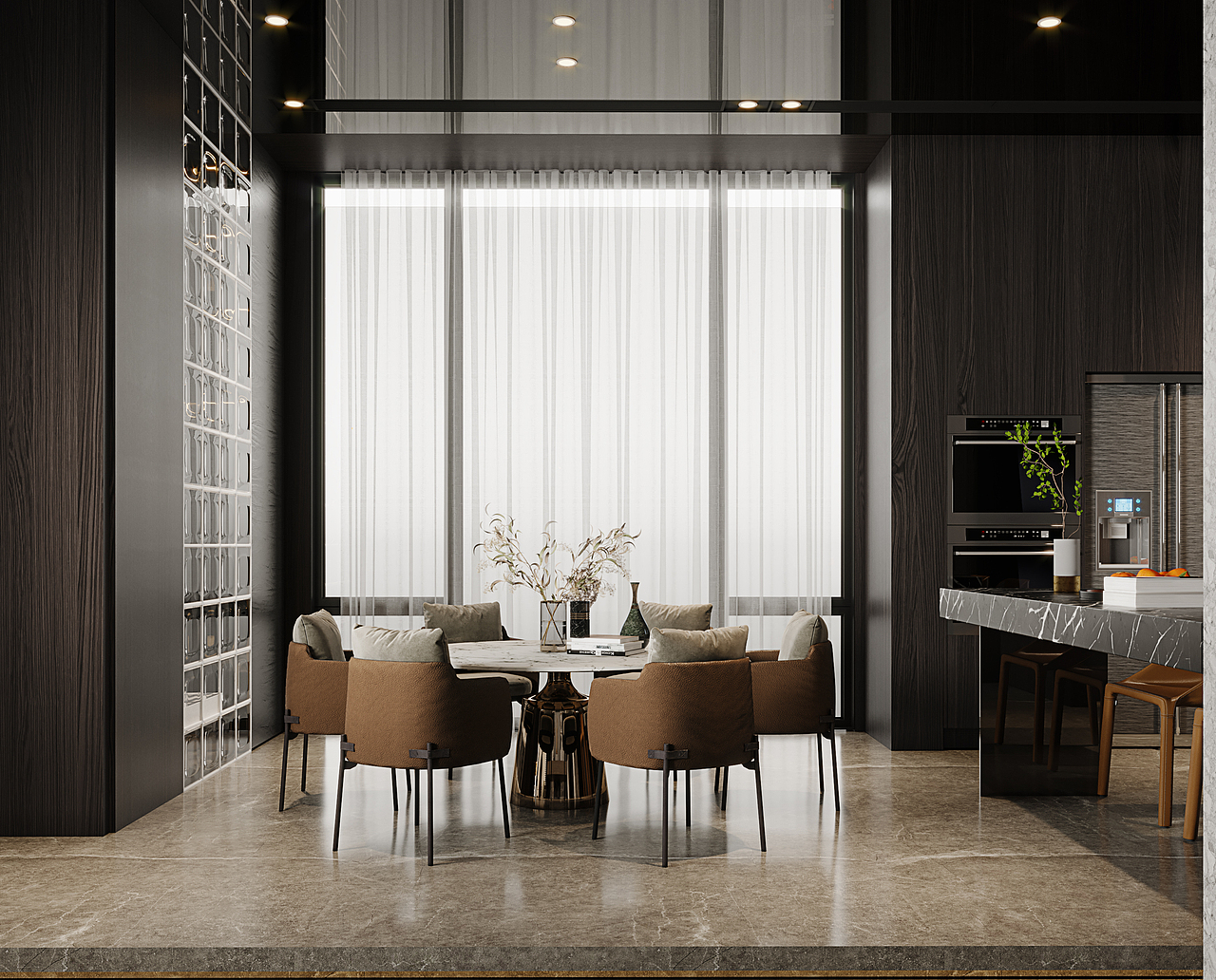 一套现代别墅（图ZMjQ5MDU2NDYw） - 家装设计 - 站酷设计师静静表现原创素材 - 站酷ZCOOL