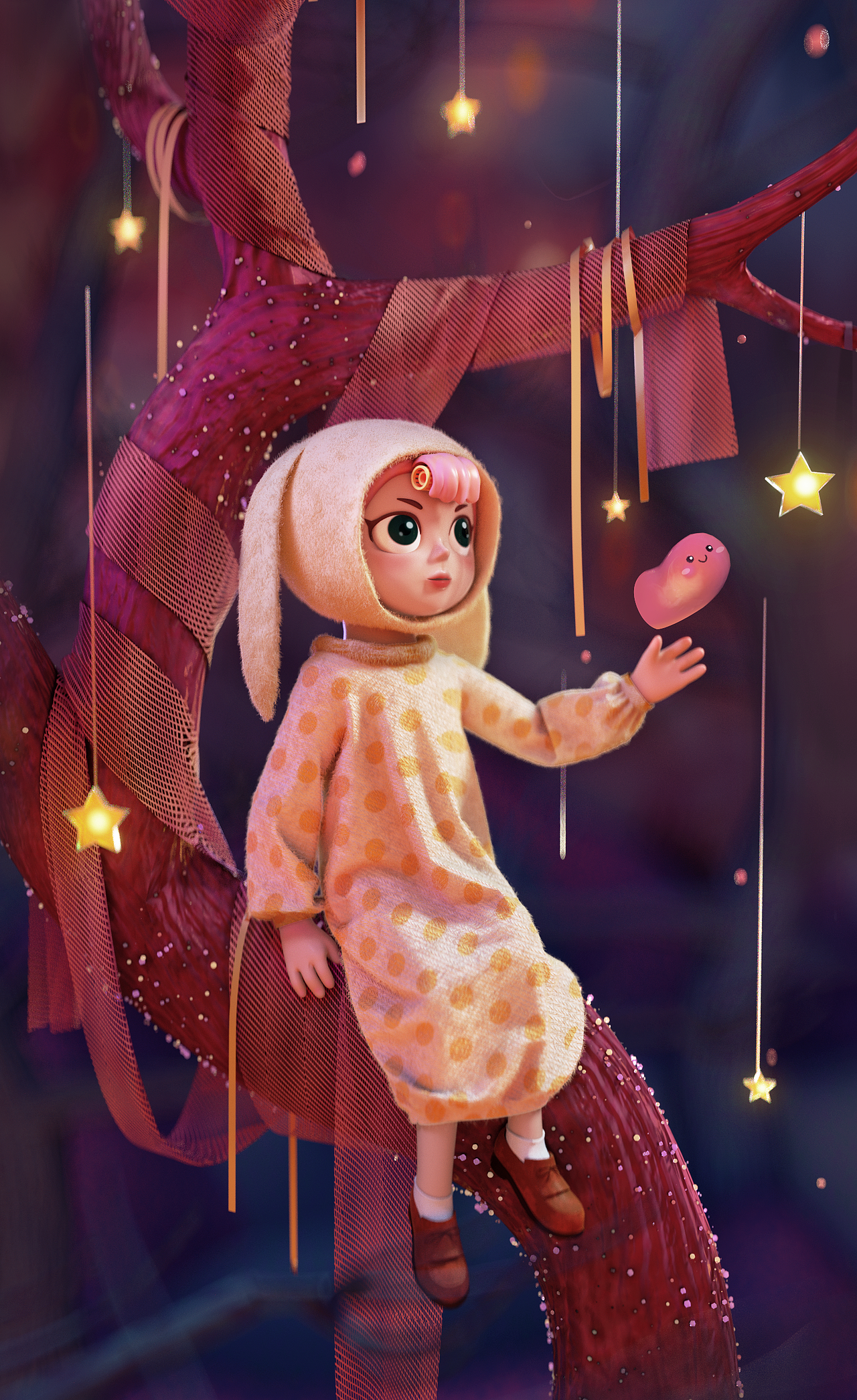 中秋节的兔子（图ZMjg2MzU1NzI4） - 人物/生物 - 站酷设计师千木又寸原创素材 - 站酷ZCOOL