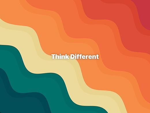 创意色彩条纹主题Mac壁纸