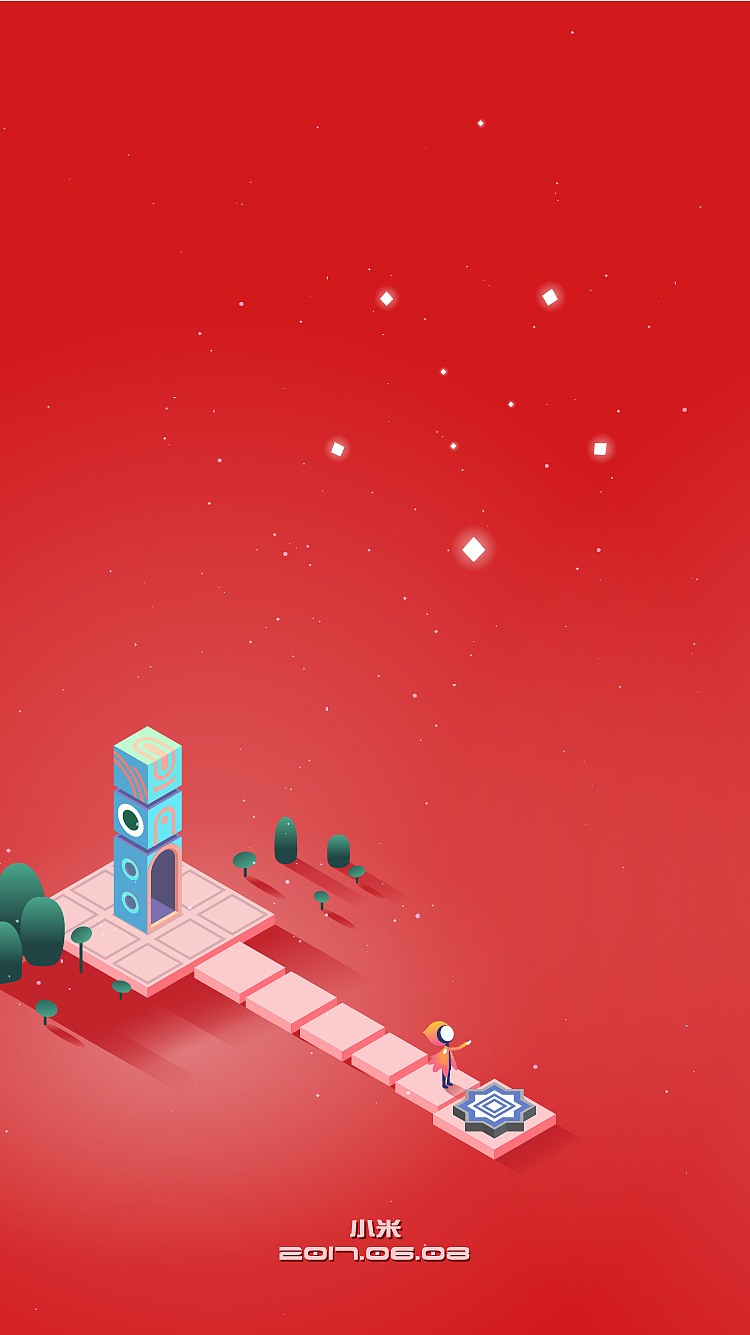 纪念碑谷2场景临摹-2