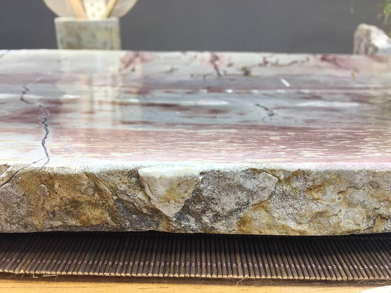 国画石茶盘——晚霞江津（图ZOTYzOTIzODA=） - 其他手工艺 - 站酷设计师卓工国画石原创素材 - 站酷ZCOOL