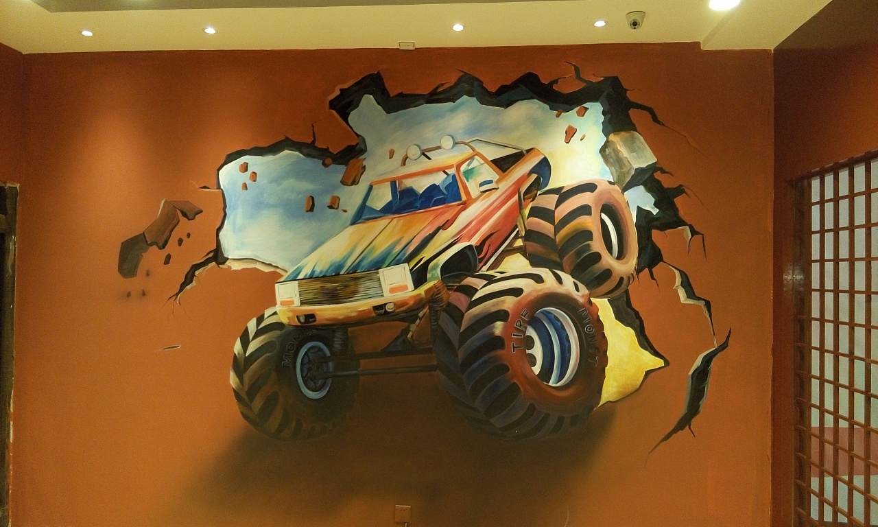 3d立体画冲出重围