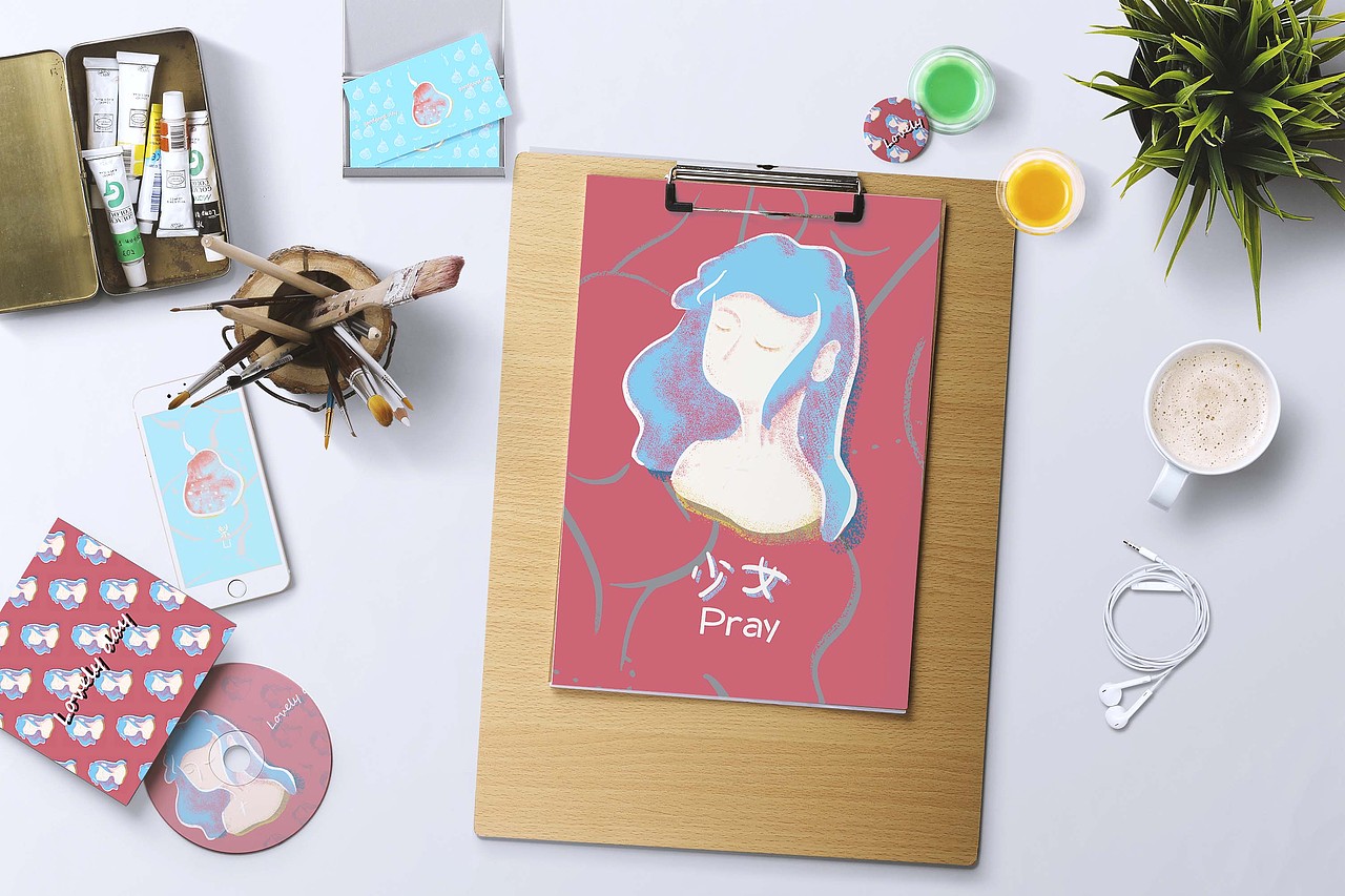 Li - Good -Pray（图ZMTgzMTMwMzY4） - 图案 - 站酷设计师_九果_原创素材 - 站酷ZCOOL