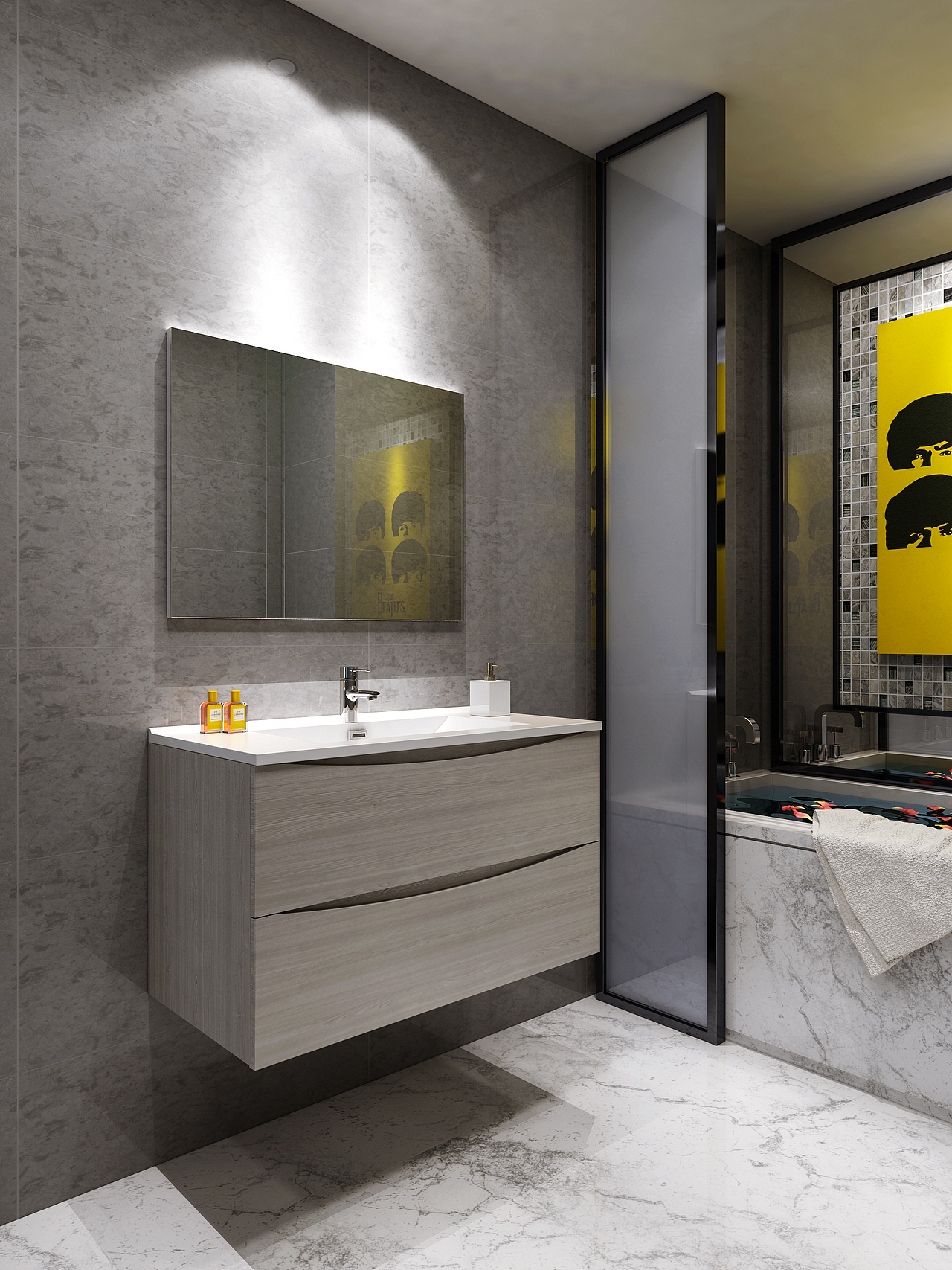 1992效果图-定制柜子效果图案例