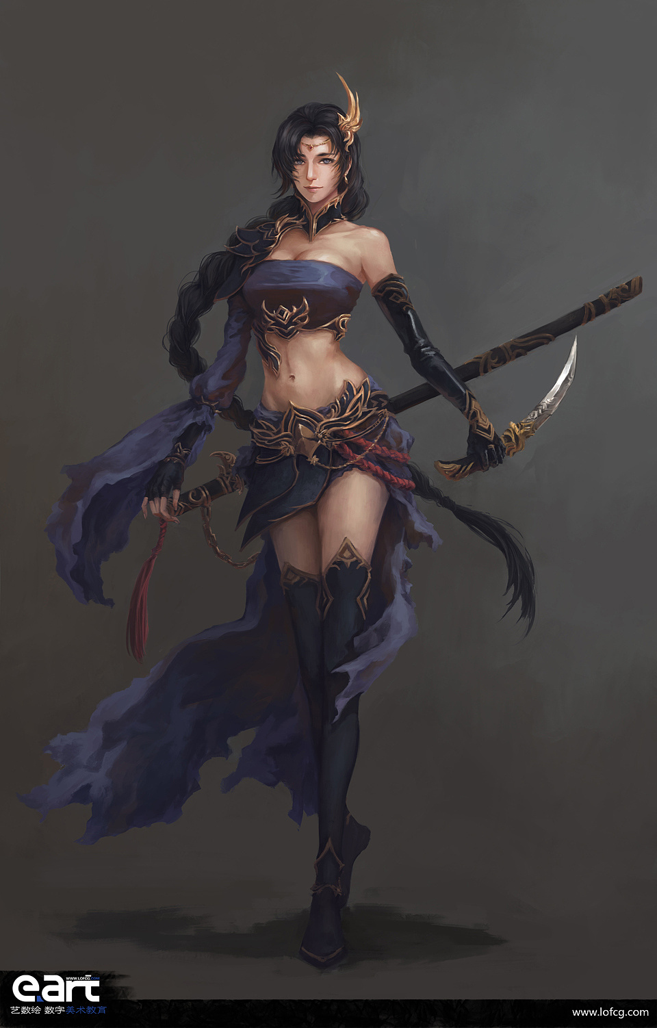 游戏原画角色设计作品一波|插画|游戏原画|艺数绘cg - 原创作品