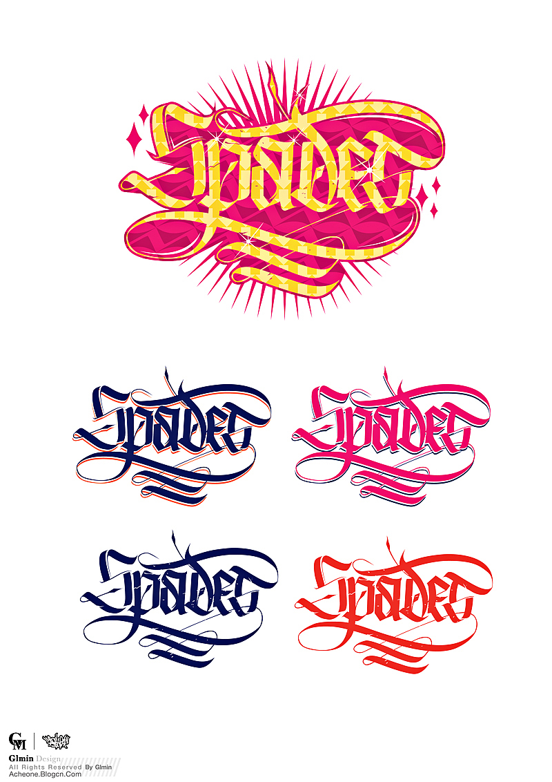 手写哥特字（图ZNDA4MjEwNA==） - 字体/字形 - 站酷设计师智明了智明原创素材 - 站酷ZCOOL