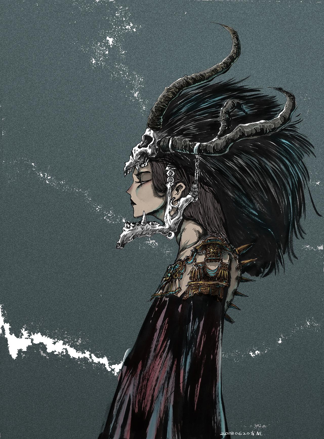 樊笼 孤独患者（图ZMTE4Njg1MjY0） - 艺术插画 - 站酷设计师肖大猫NL原创素材 - 站酷ZCOOL
