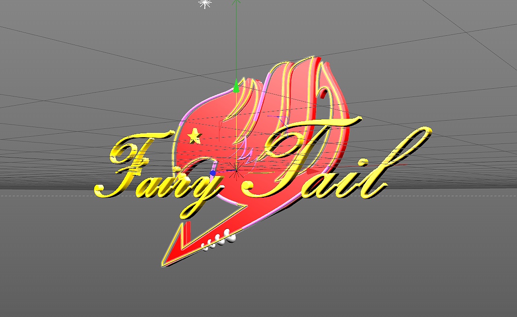 妖精的尾巴三维logo变化