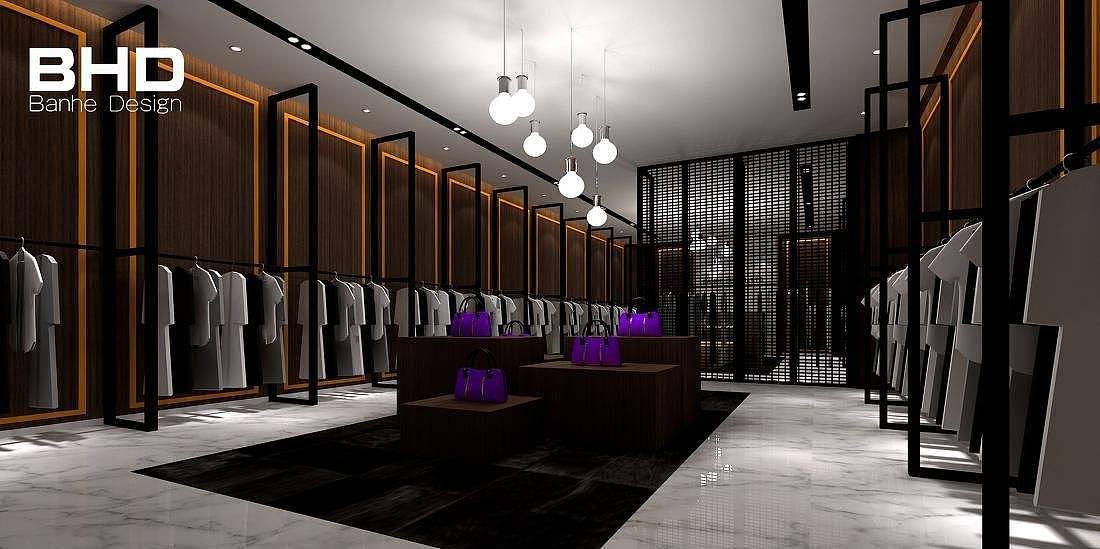 重庆店铺装修/服装店店铺设计/店铺空间规划/店铺装饰