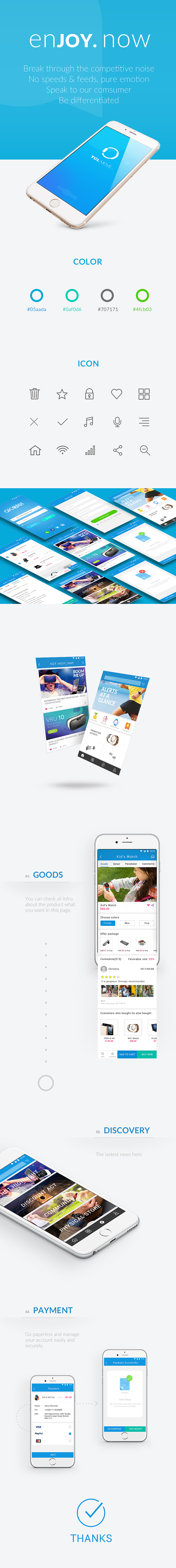 ALCATEL SHOPPING APP（图ZNzUyNjYzMjA=） - APP界面 - 站酷设计师Leeeeeeon原创素材 - 站酷ZCOOL