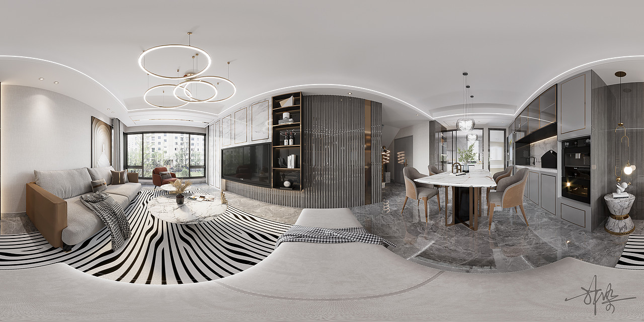 你认真生活的样子好美,沉溺现代轻奢空间