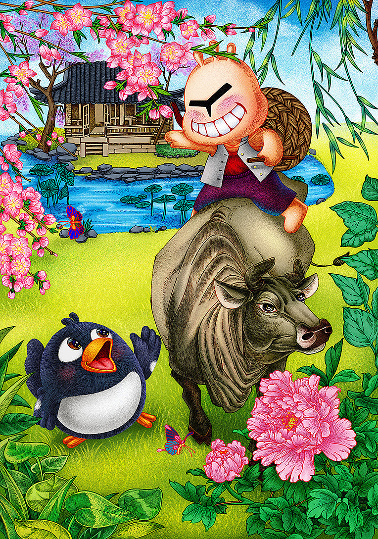 2019年节气部分（图ZMTU3NjM3Njc2） - 商业插画 - 站酷设计师wtt861104原创素材 - 站酷ZCOOL