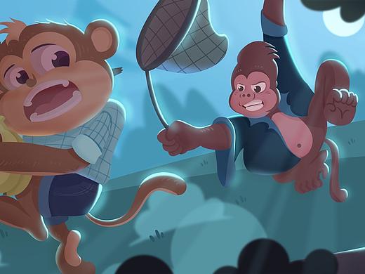 儿童插画（个人主页-ZMzM4MDc1MjQ=） - 绘本 - 站酷设计师大毛Damao原创素材 - 站酷ZCOOL