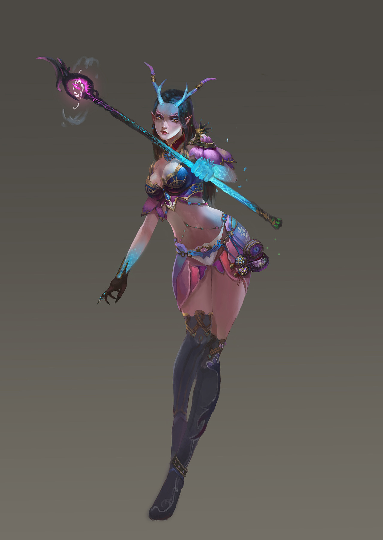 游戏原画角色设定