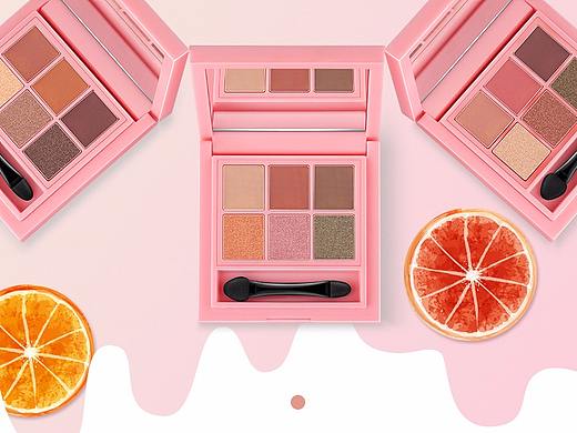 [丽扬]化妆品 六色眼影详情页彩妆