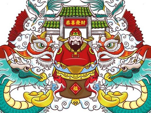 国潮新年-年画创作